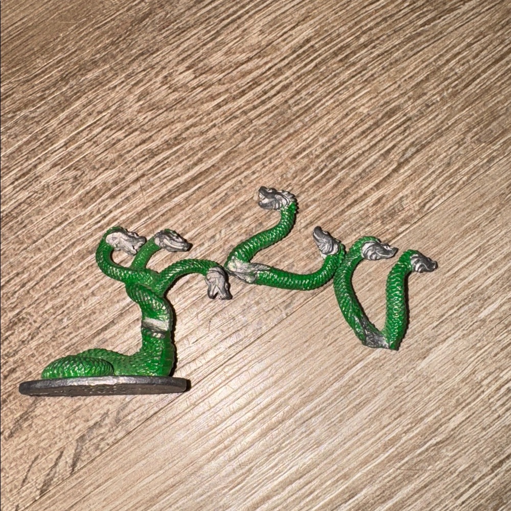 Green Dragon Figurine DnD